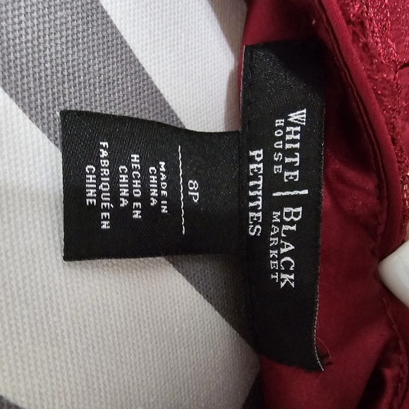 White House Black Market Shirt with Belt - Picture 5 of 5